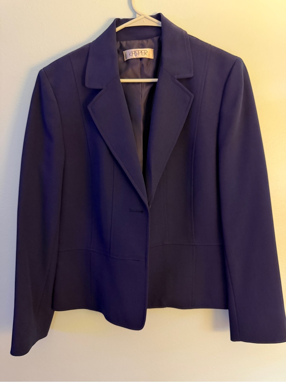 Kasper Women's Dark Navy Tailored Blazer Jacket